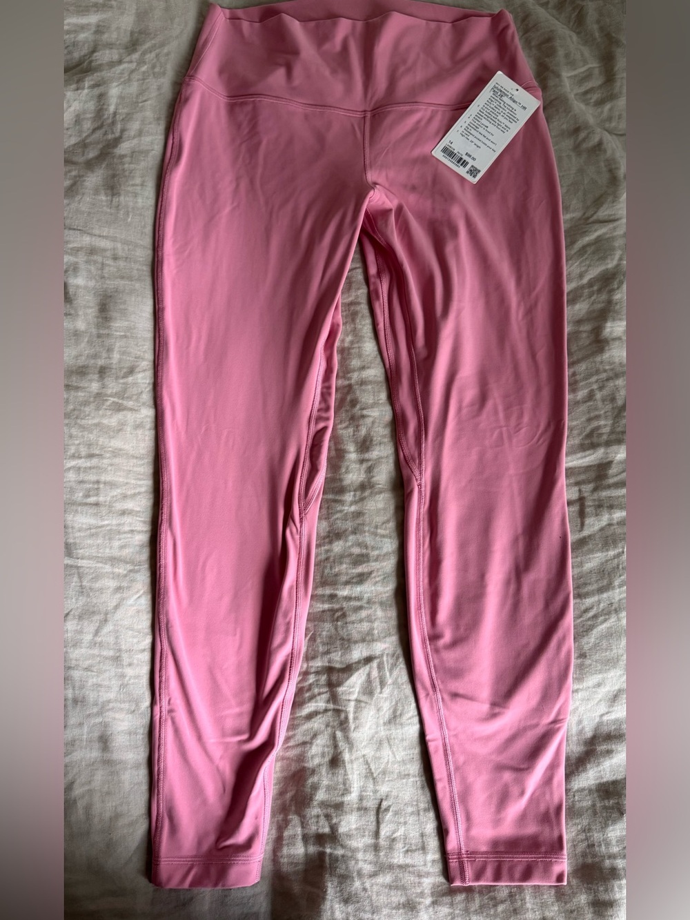 lululemon athletica Rose Pink Performance Leggings